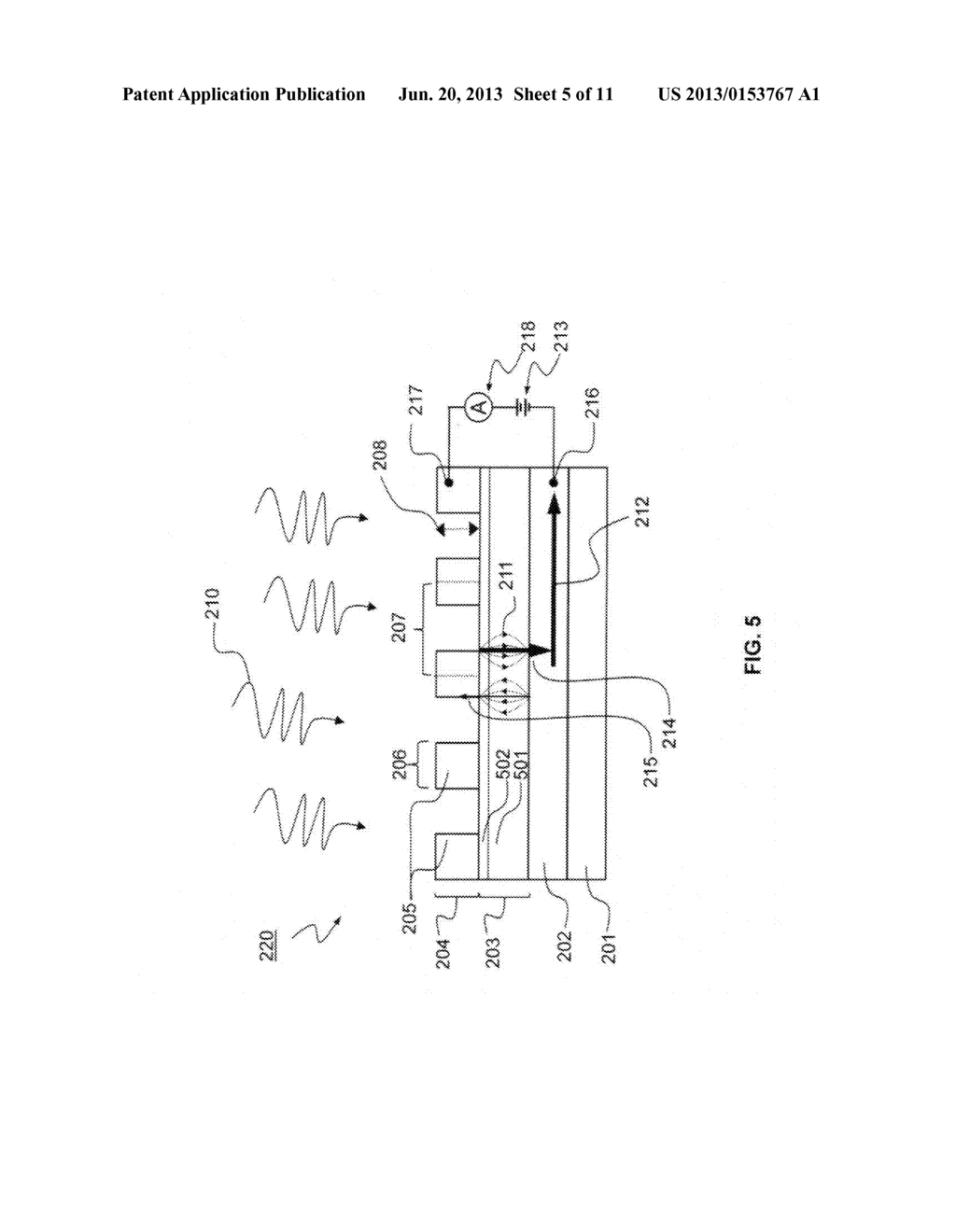 Wavelength-Selective, Integrated resonance Detector for Electromagnetic     Radiation - diagram, schematic, and image 06