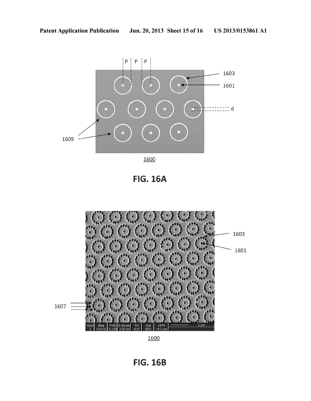 ORGANIC OPTOELECTRONIC DEVICES WITH SURFACE PLASMON STRUCTURES AND METHODS     OF MANUFACTURE - diagram, schematic, and image 16