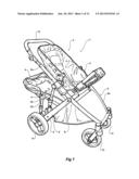 FOLDING STROLLER IMPROVEMENTS diagram and image