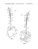 SNOW REMOVAL SHOVEL diagram and image