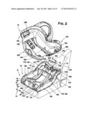 SYSTEM FOR ENGAGING MULTI-COMPONENT CARSEAT diagram and image