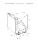 ASSISTED-MOVEMENT SYSTEM FOR ONE OF A RACK AND A DOOR OF AN APPLIANCE diagram and image