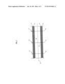 LEAK DETECTION DEVICE, AND COATING INTENDED FOR A FLUID TRANSPORT OR     STORAGE MEMBER AND COMPRISING SAID DETECTION DEVICE diagram and image