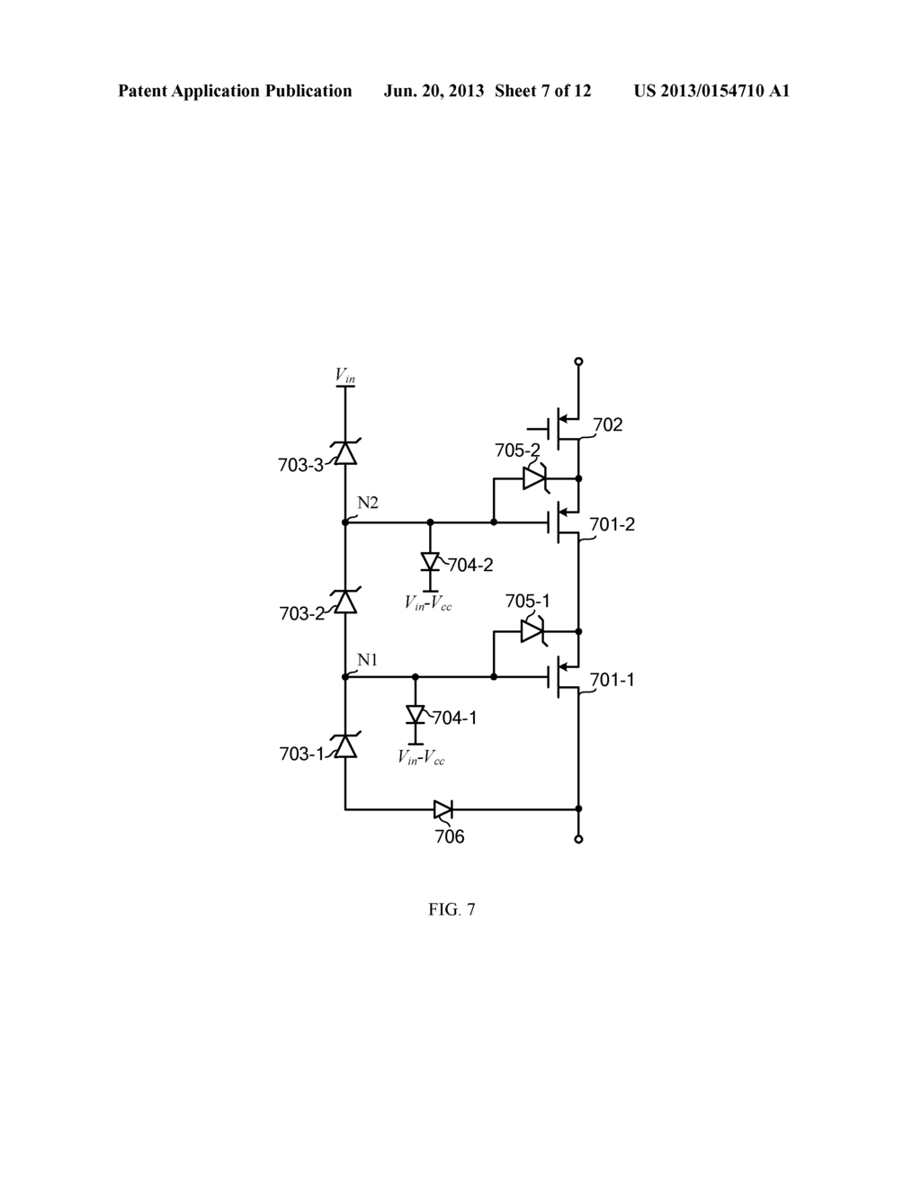 ADAPTIVE CASCODE CIRCUIT USING MOS TRANSISTORS - diagram, schematic, and image 08