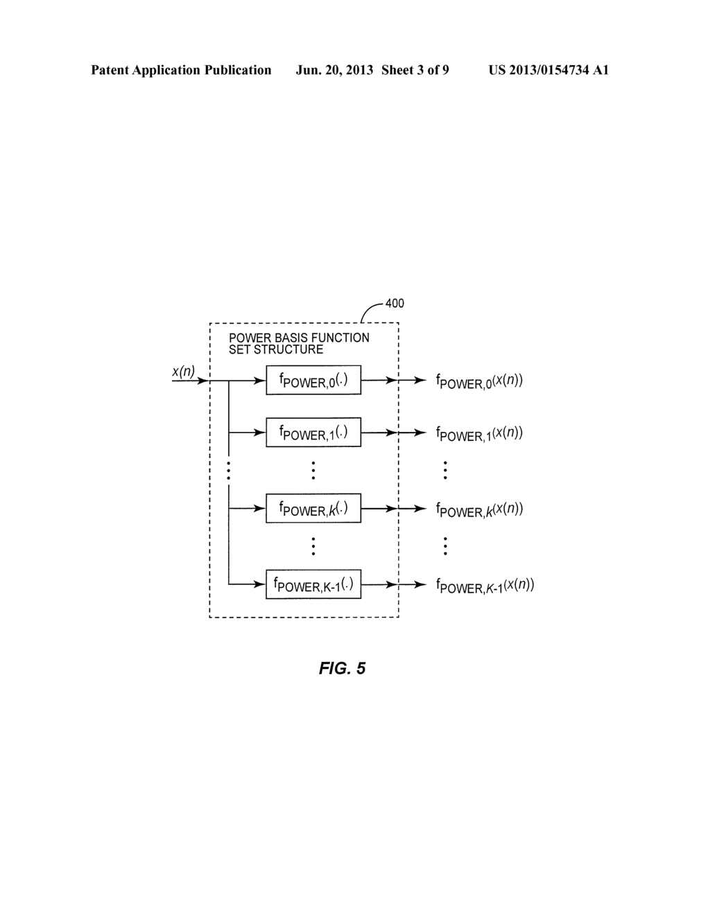 Orthogonal Basis Function Set for Digital Predistorter - diagram, schematic, and image 04