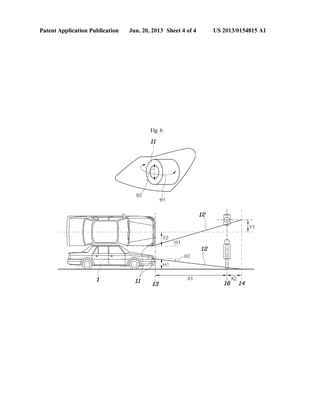 SYSTEM AND METHOD OF PROVIDING WARNING TO PEDESTRIAN USING LASER BEAM - diagram, schematic, and image 05