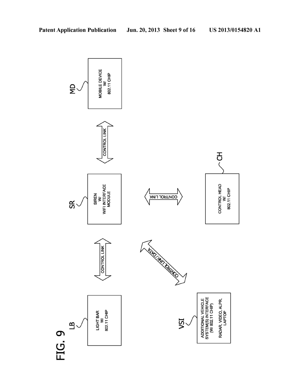 WIRELESS CONTROL AND COORDINATION OF LIGHT BAR AND SIREN - diagram, schematic, and image 10