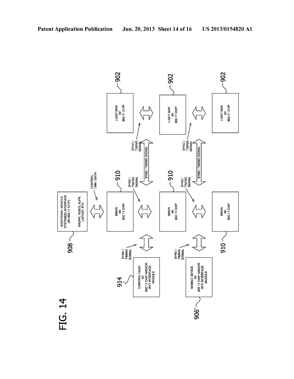 WIRELESS CONTROL AND COORDINATION OF LIGHT BAR AND SIREN - diagram, schematic, and image 15