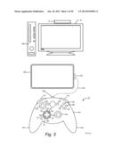 CONTENT SYSTEM WITH SECONDARY TOUCH CONTROLLER diagram and image