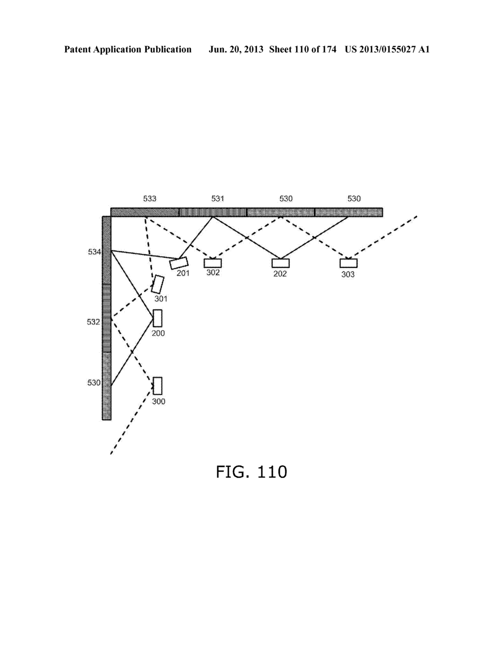 OPTICAL TOUCH SCREEN SYSTEMS USING TOTAL INTERNAL REFLECTION - diagram, schematic, and image 111