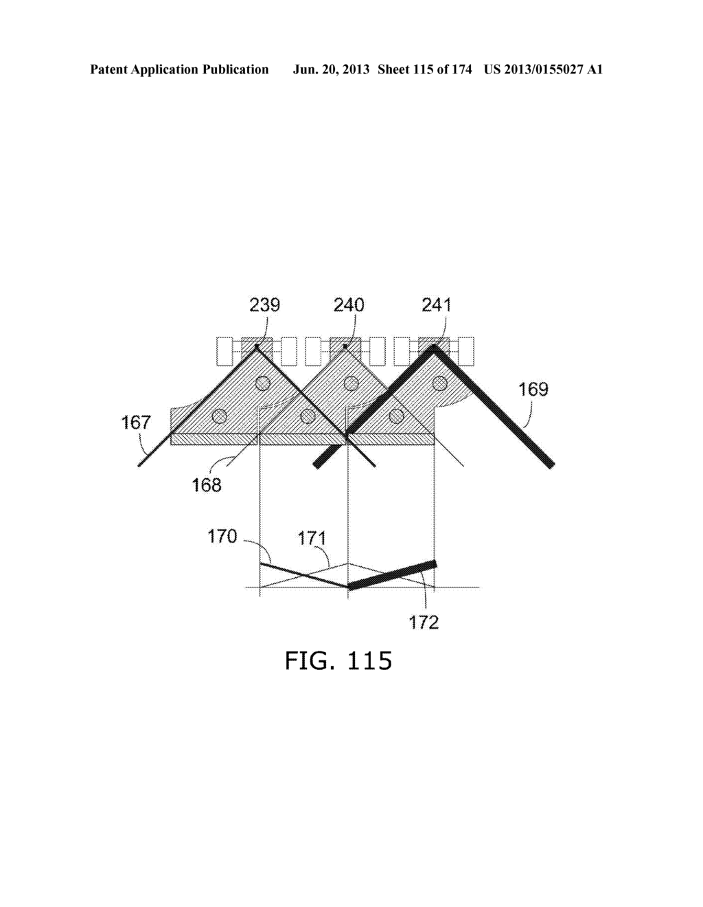 OPTICAL TOUCH SCREEN SYSTEMS USING TOTAL INTERNAL REFLECTION - diagram, schematic, and image 116