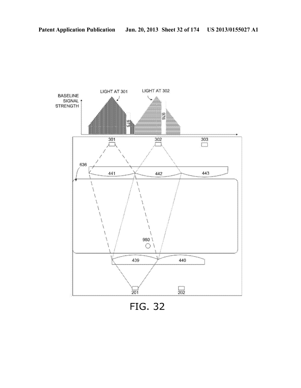 OPTICAL TOUCH SCREEN SYSTEMS USING TOTAL INTERNAL REFLECTION - diagram, schematic, and image 33