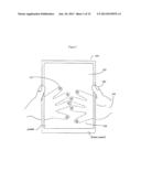 METHOD FOR USER INPUT FROM ALTERNATIVE TOUCHPADS OF A HANDHELD     COMPUTERIZED DEVICE diagram and image