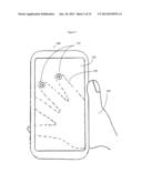 METHOD FOR USER INPUT FROM ALTERNATIVE TOUCHPADS OF A HANDHELD     COMPUTERIZED DEVICE diagram and image