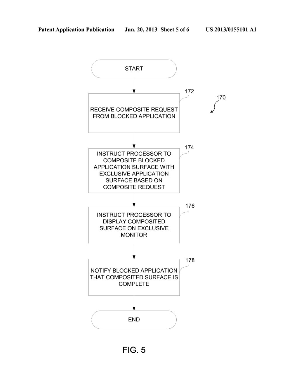 SYSTEM AND METHOD FOR DISPLAYING CONTENT IN AN EXCLUSIVE MODE ENVIRONMENT - diagram, schematic, and image 06