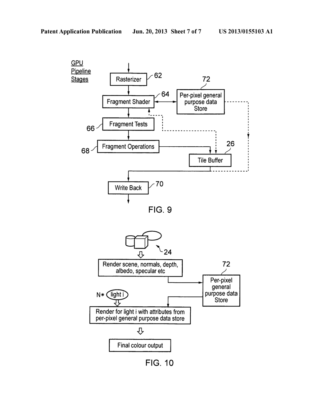 INTERMEDIATE VALUE STORAGE WITHIN A GRAPHICS PROCESSING APPARATUS - diagram, schematic, and image 08