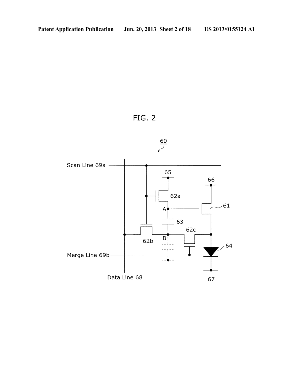 DISPLAY DEVICE AND METHOD OF DRIVING THE SAME - diagram, schematic, and image 03