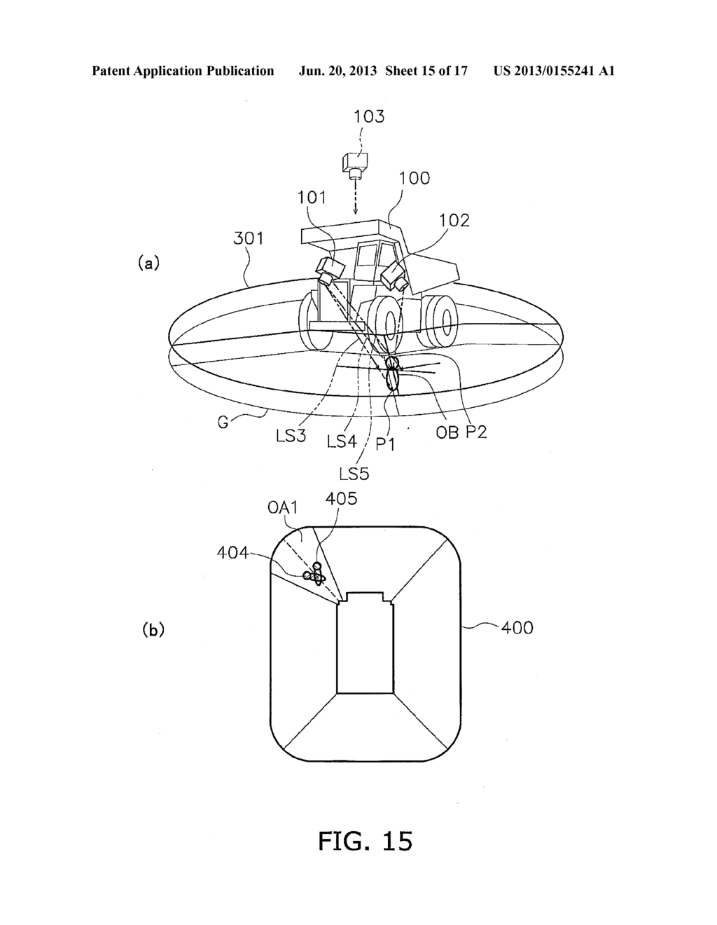 SURROUNDING AREA MONITORING DEVICE FOR WORK VEHICLE - diagram, schematic, and image 16