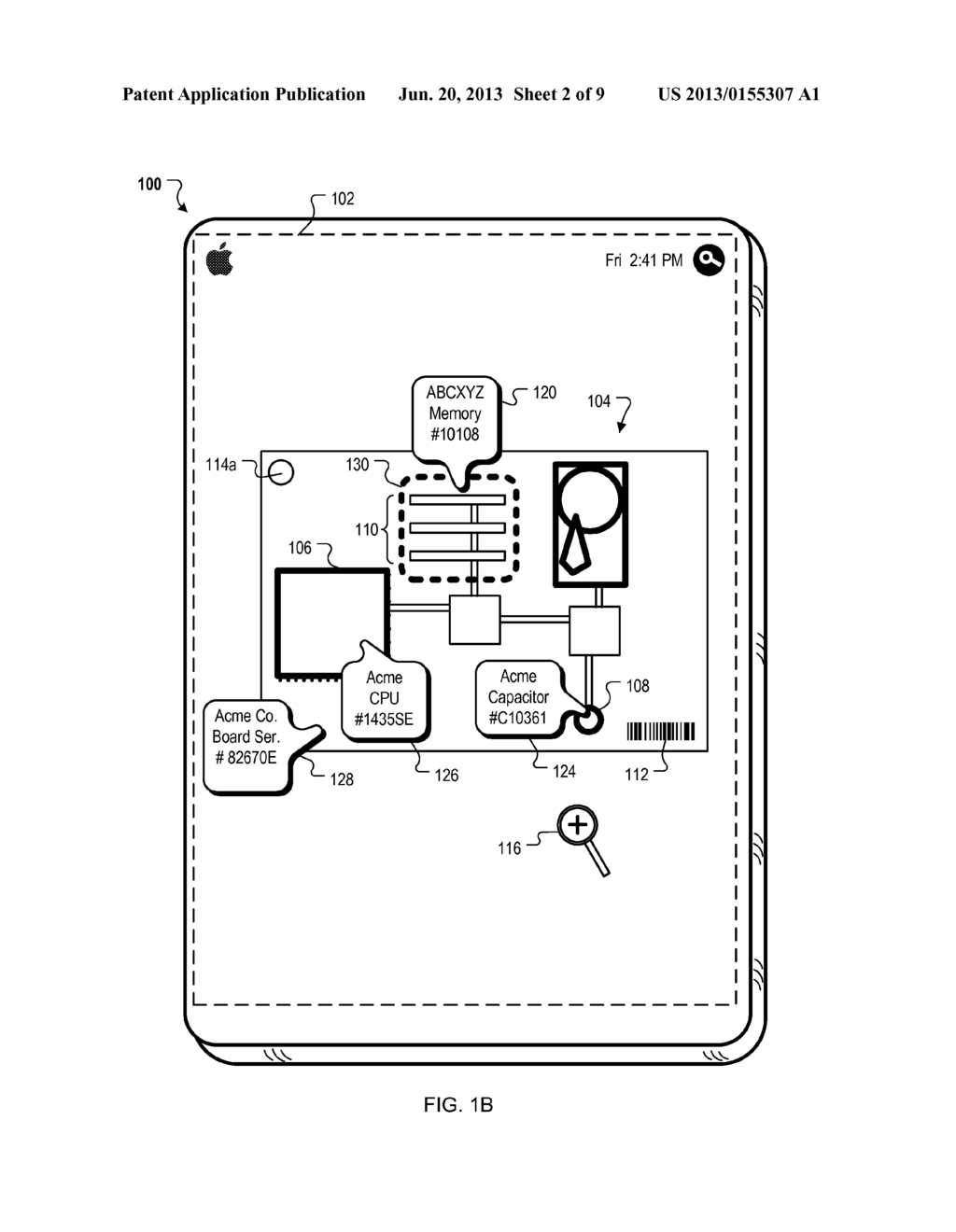 SYNCHRONIZED, INTERACTIVE AUGMENTED REALITY DISPLAYS FOR MULTIFUNCTION     DEVICES - diagram, schematic, and image 03