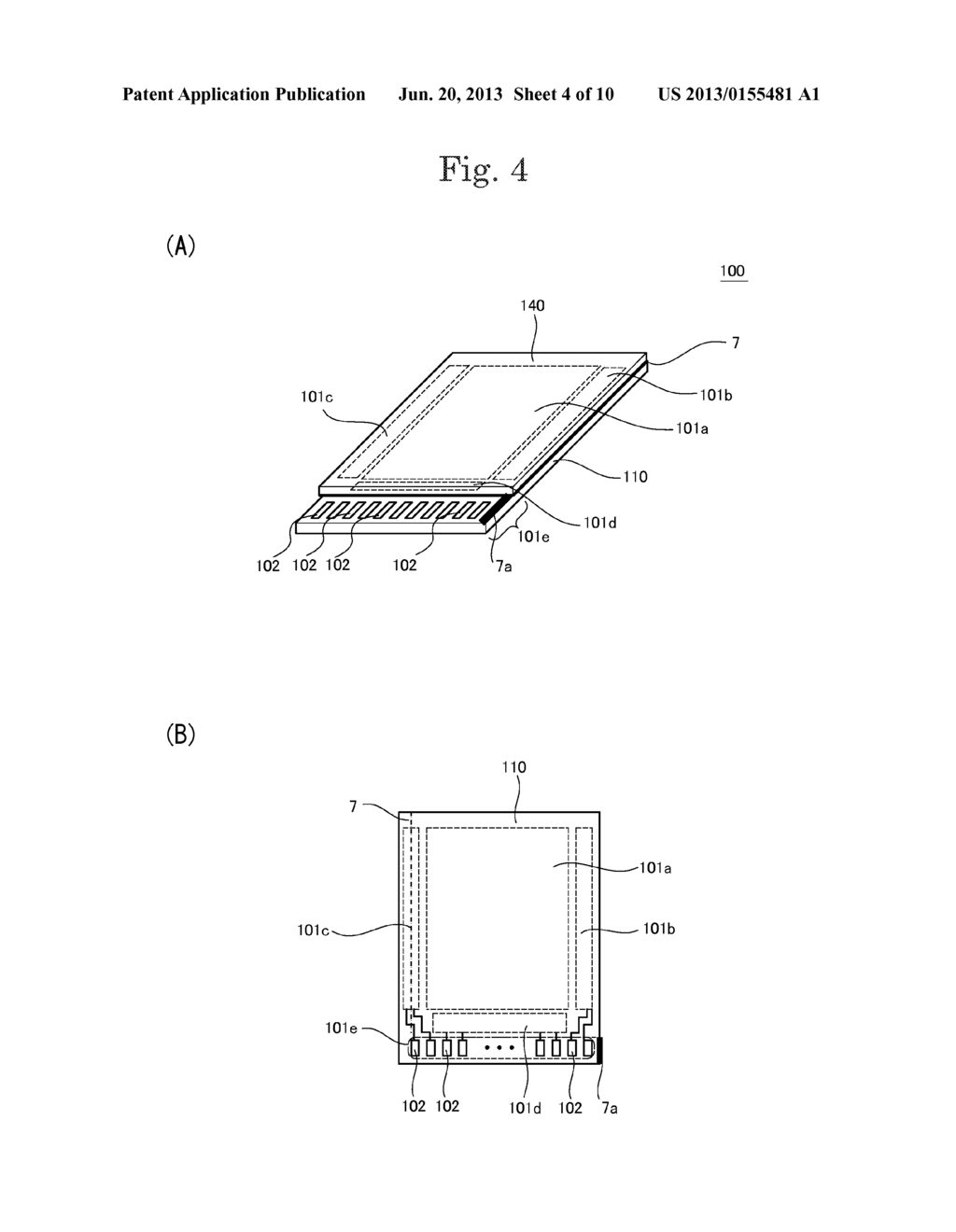 DISPLAY DEVICE AND METHOD FOR MANUFACTURING THE DISPLAY DEVICE - diagram, schematic, and image 05