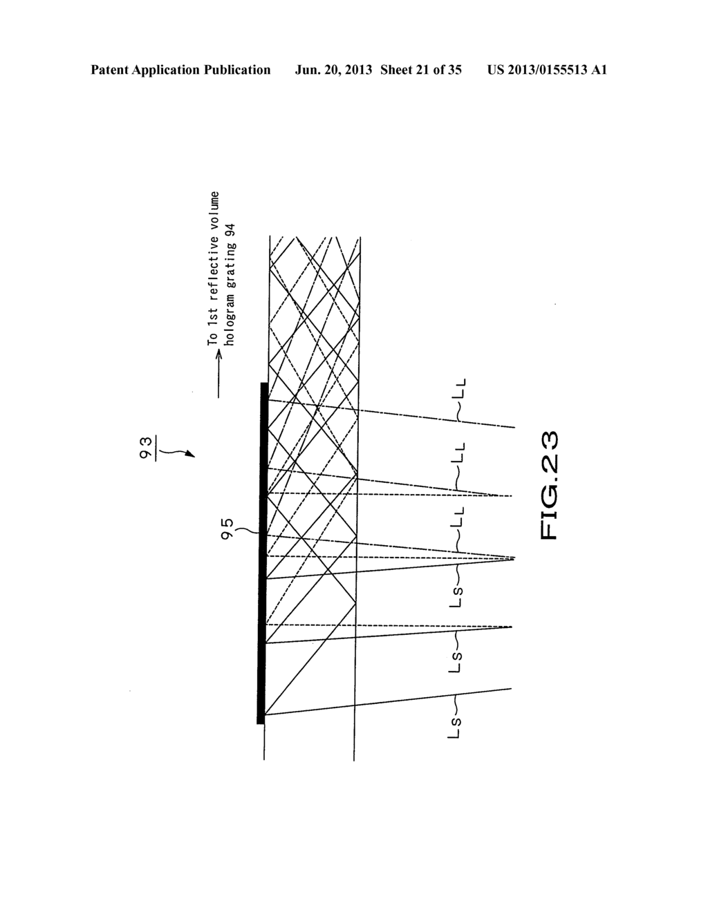 OPTICAL DEVICE, AND VIRTUAL IMAGE DISPLAY - diagram, schematic, and image 22