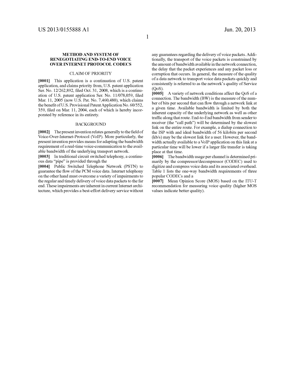 METHOD AND SYSTEM OF RENEGOTIATING END-TO-END VOICE OVER INTERNET PROTOCOL     CODECS - diagram, schematic, and image 05