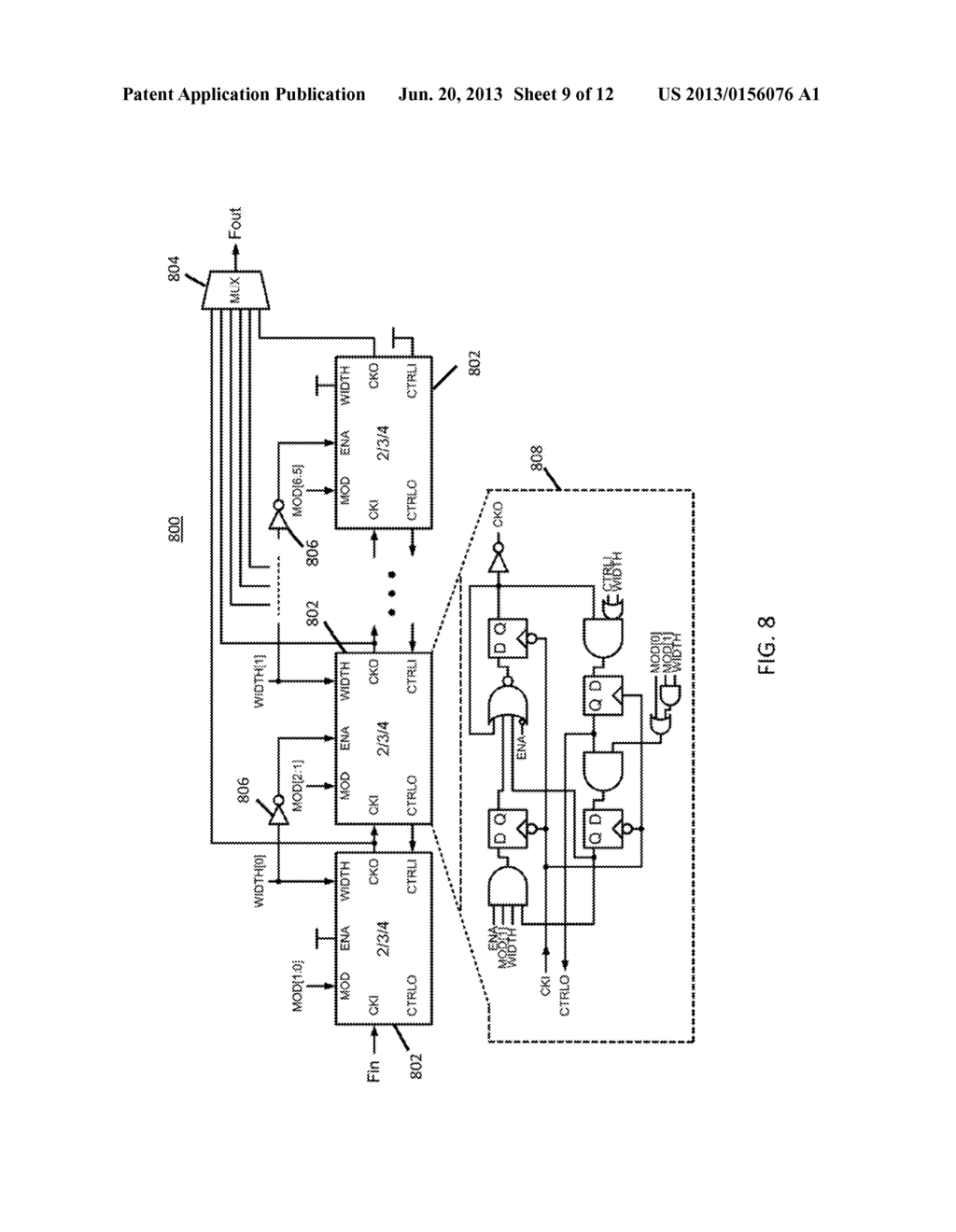 Circuits and Methods for a Combined Phase Detector - diagram, schematic, and image 10