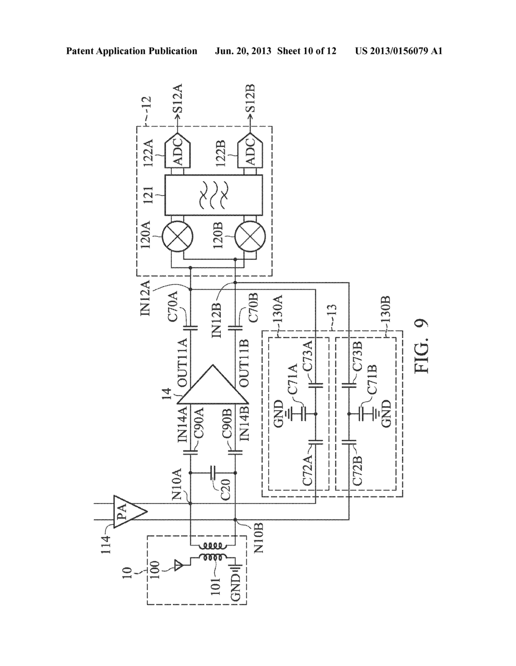 AMPLIFIERS AND TRANSCEIVER DEVICES USING THE SAME - diagram, schematic, and image 11