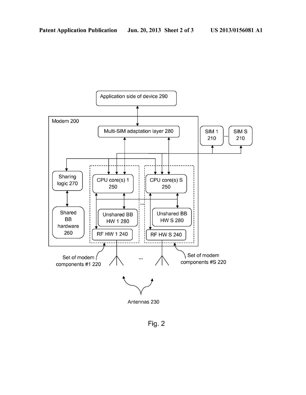 MODEM AND METHOD OF OPERATING A WIRELESS DEVICE - diagram, schematic, and image 03