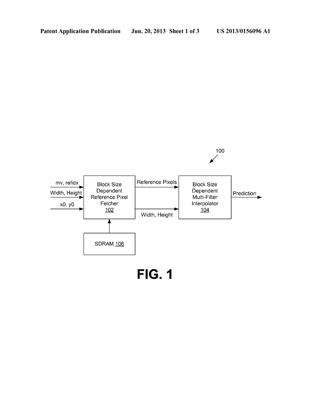 BLOCK SIZE DEPENDENT FILTER SELECTION FOR MOTION COMPENSATION - diagram, schematic, and image 02