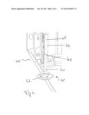 HOUSEHOLD APPLIANCE WITH ADJUSTABLE PEDESTAL diagram and image