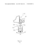 HOUSEHOLD APPLIANCE WITH ADJUSTABLE PEDESTAL diagram and image