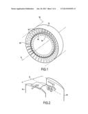 COMPRESSOR AND A TURBINE ENGINE WITH OPTIMIZED EFFICIENCY diagram and image