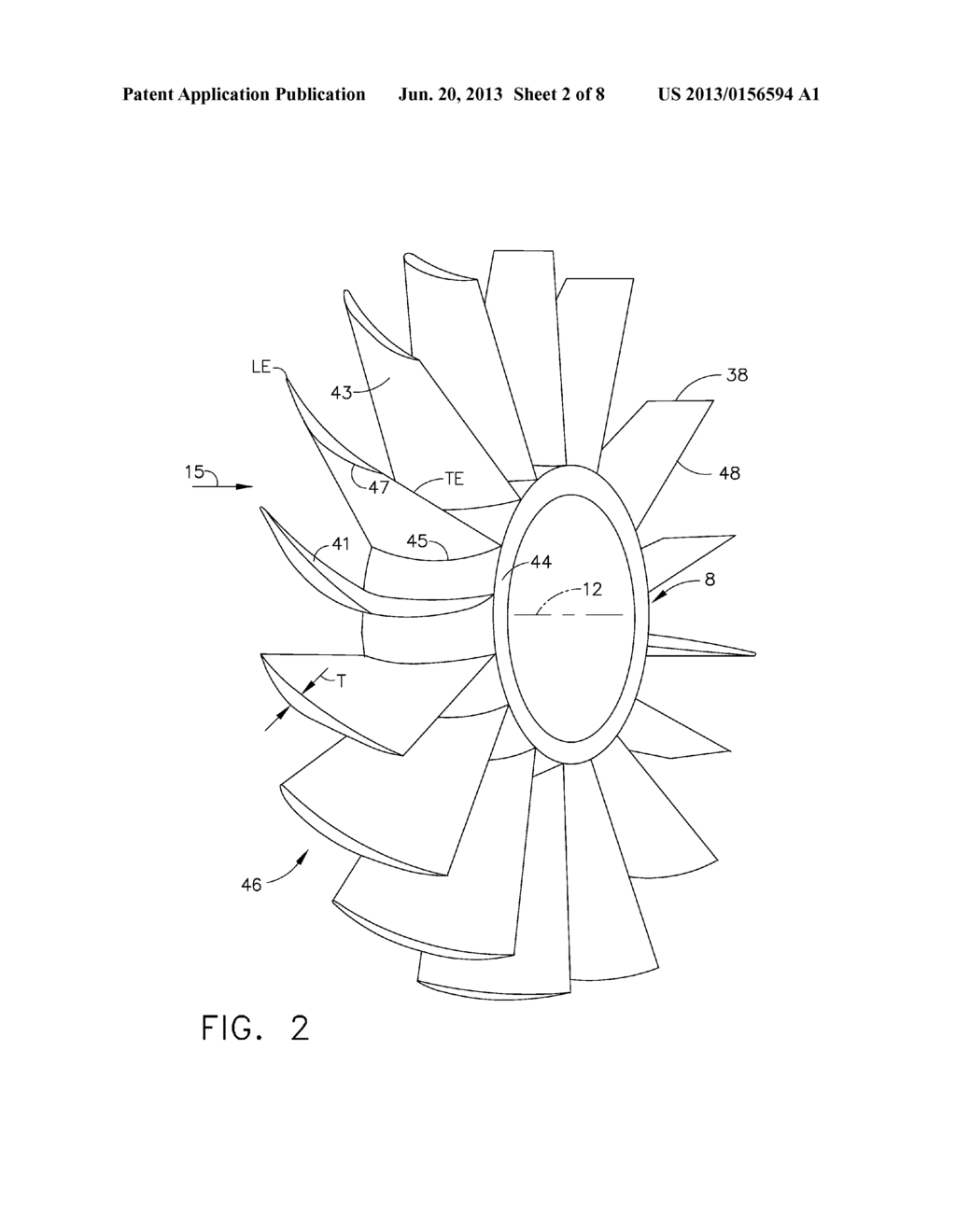 COMPOSITE ROTOR AND VANE ASSEMBLIES WITH INTEGRAL AIRFOILS - diagram, schematic, and image 03