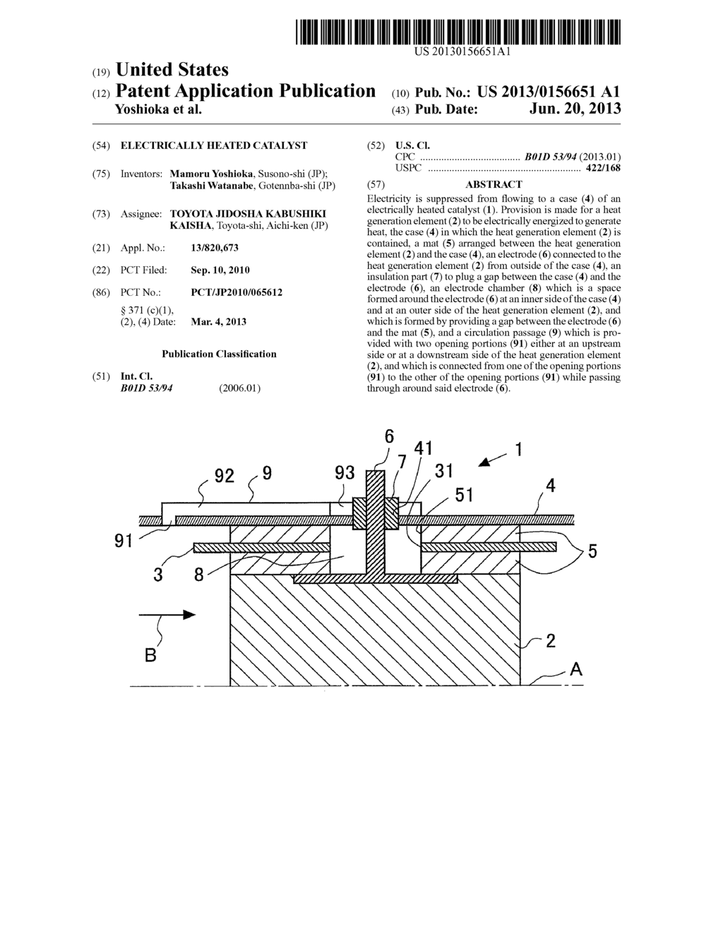 ELECTRICALLY HEATED CATALYST - diagram, schematic, and image 01