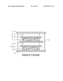 LITHIUM ELECTROCHEMICAL ACCUMULATOR WITH A BIPOLAR ARCHITECTURE OPERATING     ON THE BASIS OF A PAIR OF LITHIATED SULFUR COMPOUND ELECTRODES diagram and image