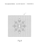 Patterned Candle Wick diagram and image