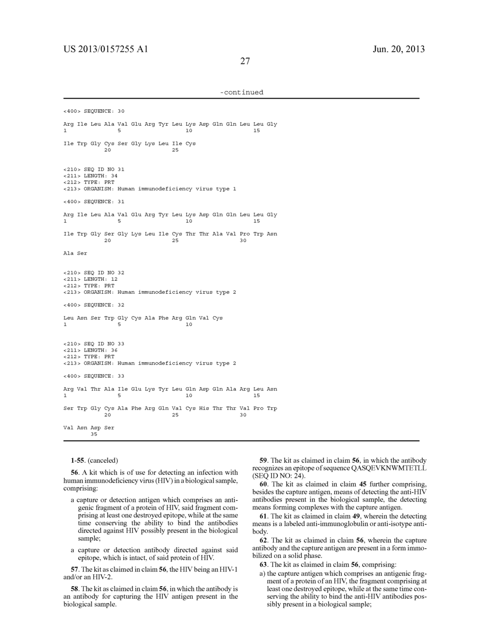 METHOD FOR SIMULTANEOUSLY DETECTING AN ANTIGEN OF, AND AN ANTIBODY     AGAINST, AN INFECTIOUS MICROORGANISM - diagram, schematic, and image 29