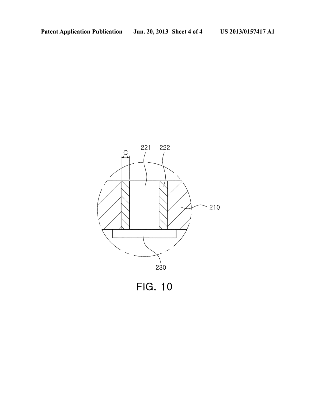 METHOD OF MANUFACTURING SUBSTRATE FOR MOUNTING ELECTRONIC DEVICE - diagram, schematic, and image 05