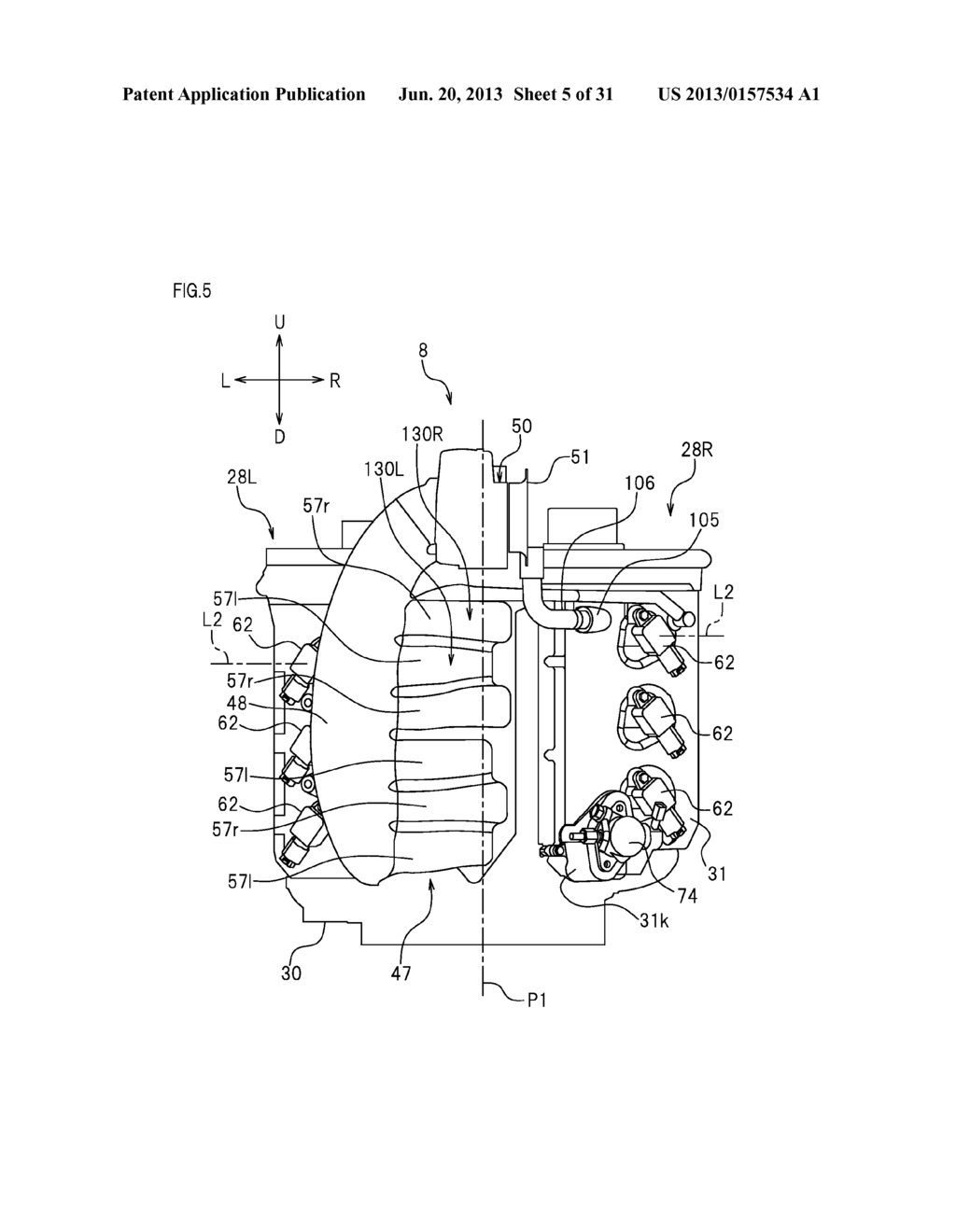 OUTBOARD MOTOR AND WATERCRAFT INCLUDING THE SAME - diagram, schematic, and image 06