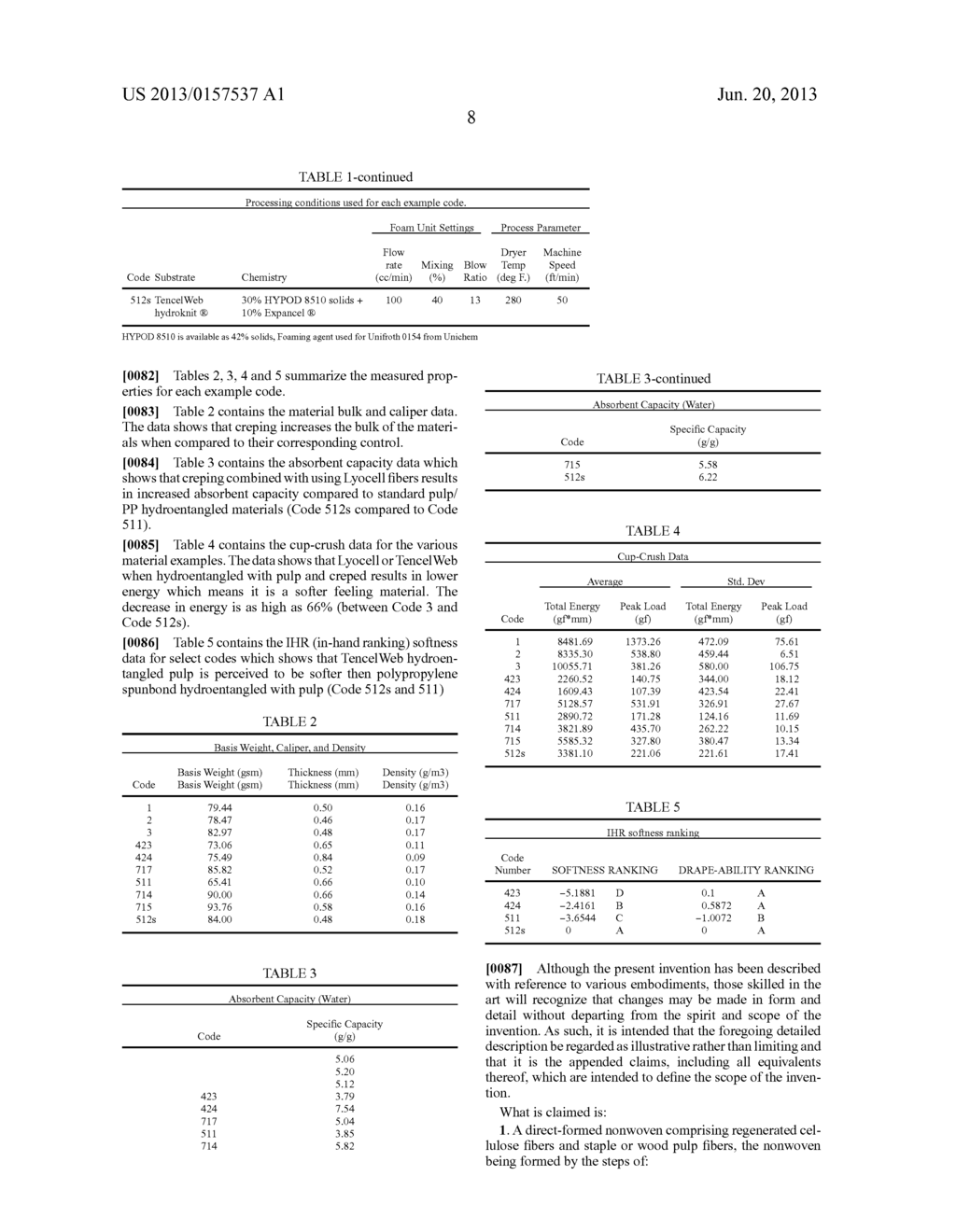 NONWOVEN COMPOSITE INCLUDING REGENERATED CELLULOSE FIBERS - diagram, schematic, and image 10