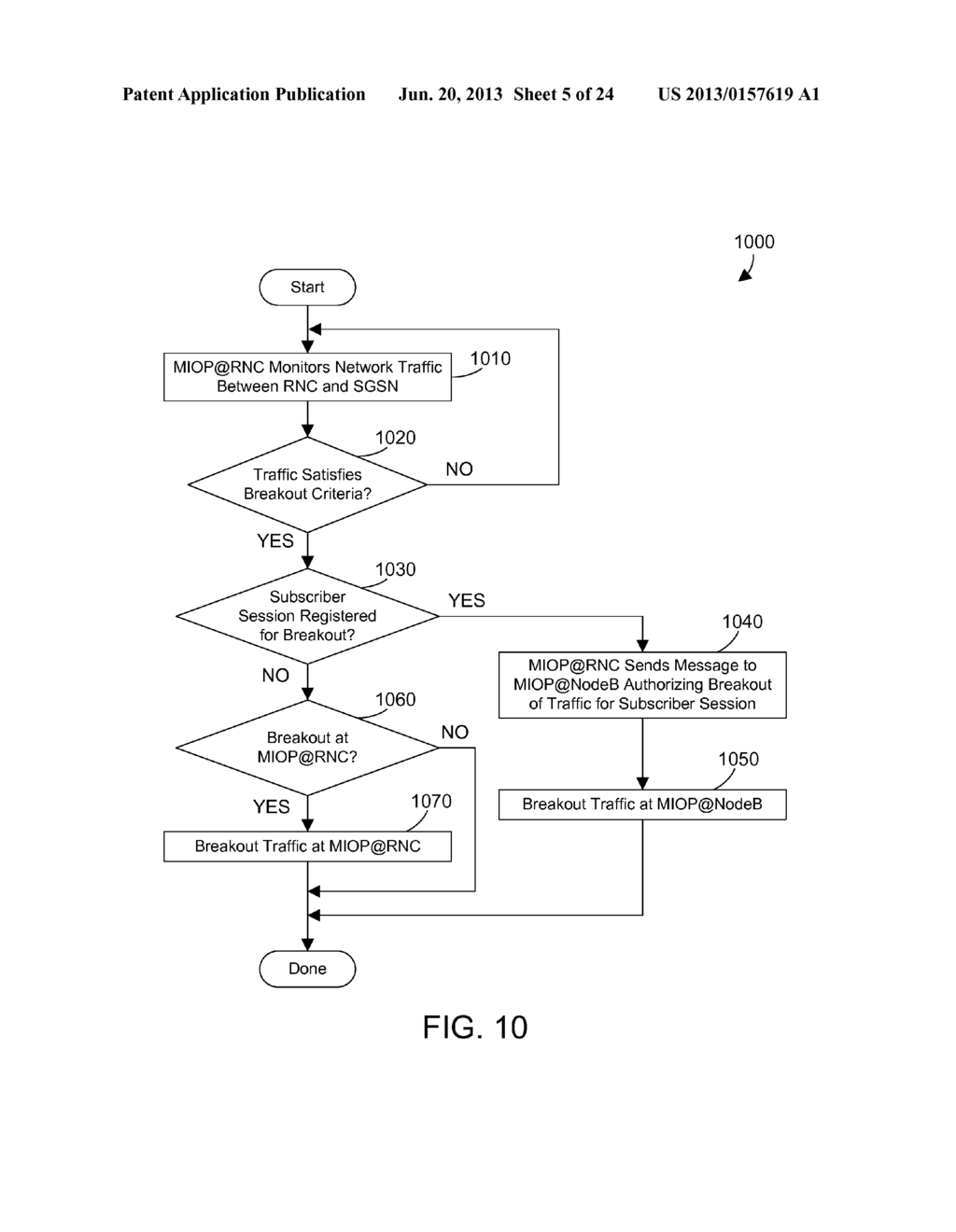 STATES FOR BREAKOUT APPLIANCE IN A MOBILE DATA NETWORK - diagram, schematic, and image 06