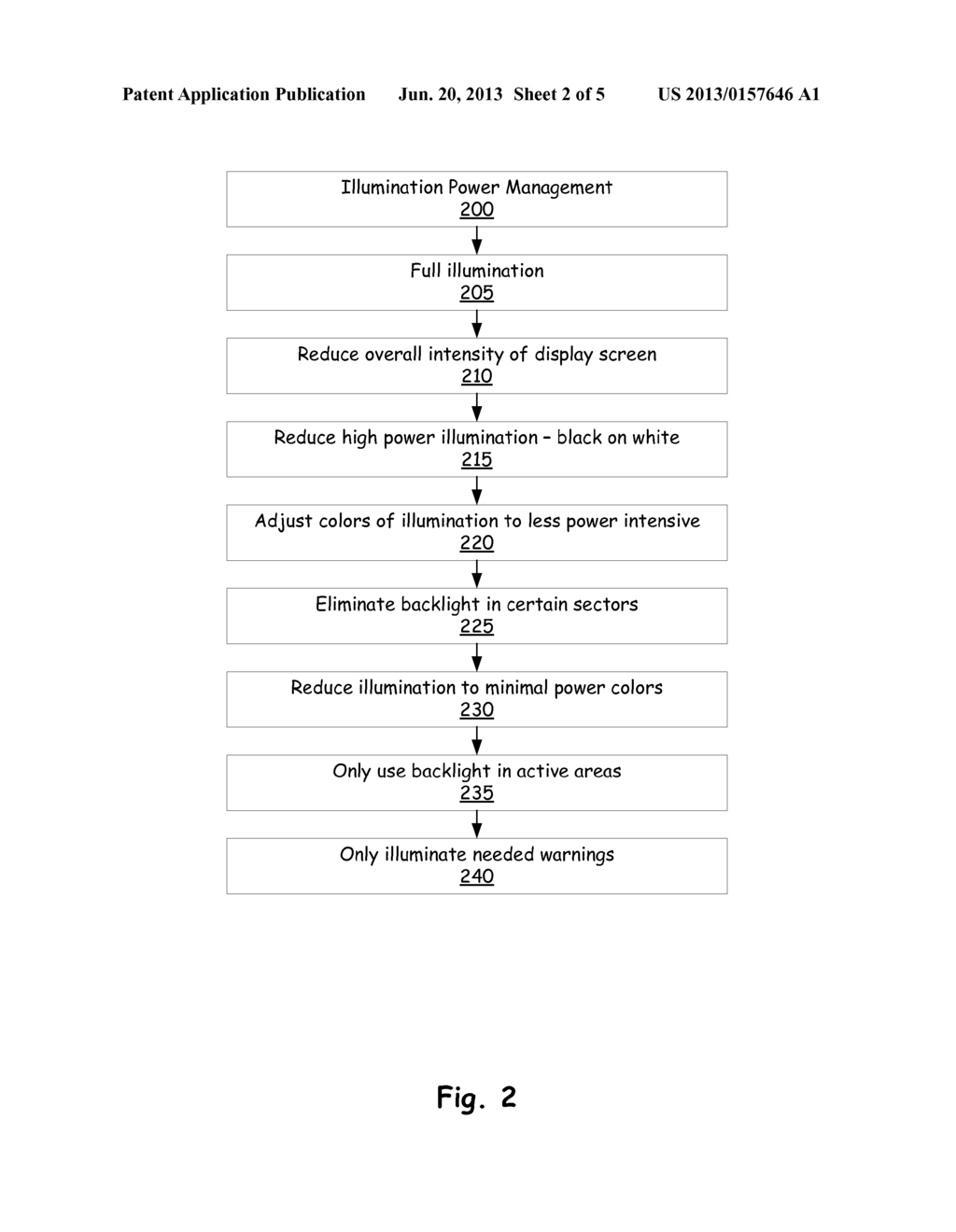 POWER CONSERVATION FOR MOBILE DEVICE DISPLAYS - diagram, schematic, and image 03