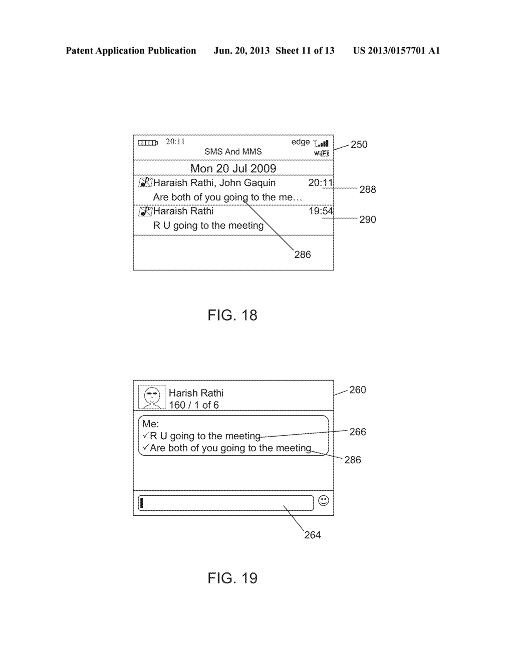 System and Method for Managing Messages In Conversational-Type Messaging     Applications - diagram, schematic, and image 12