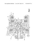 AUTOMATIC TRANSMISSION GEAR AND CLUTCH ARRANGEMENT diagram and image