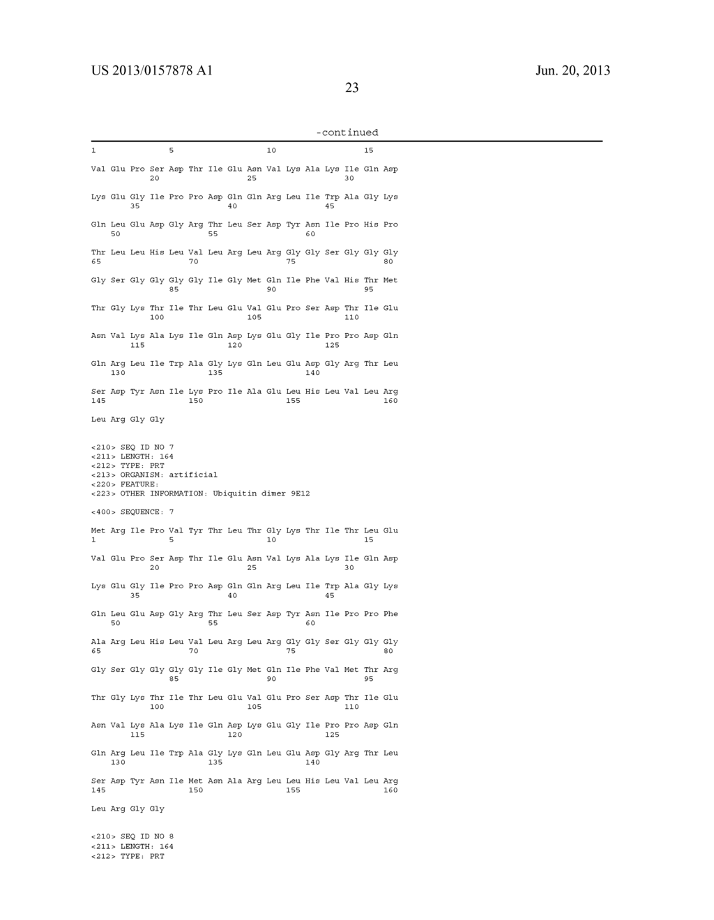 METHOD FOR IDENTIFYING HETERO-MULTIMERIC MODIFIED UBIQUITIN PROTEINS WITH     BINDING CAPABILITY TO LIGANDS - diagram, schematic, and image 53