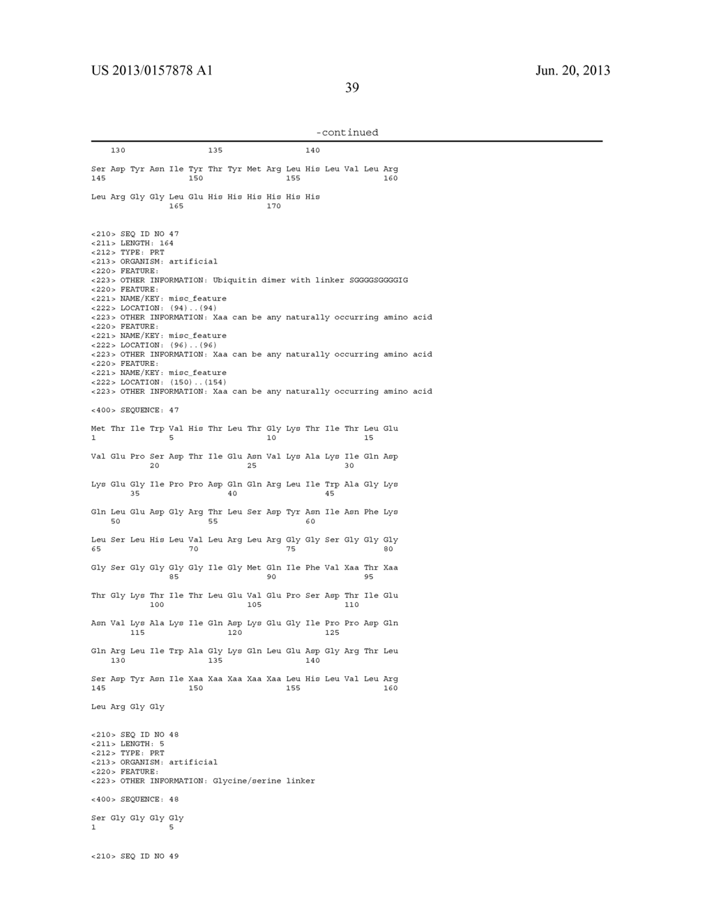 METHOD FOR IDENTIFYING HETERO-MULTIMERIC MODIFIED UBIQUITIN PROTEINS WITH     BINDING CAPABILITY TO LIGANDS - diagram, schematic, and image 69