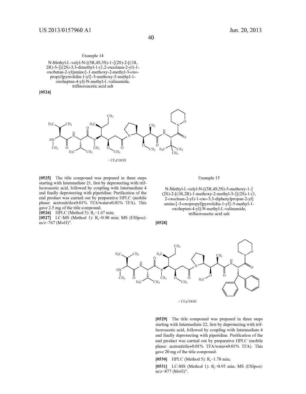NOVEL AURISTATIN DERIVATIVES AND USE THEREOF - diagram, schematic, and image 41