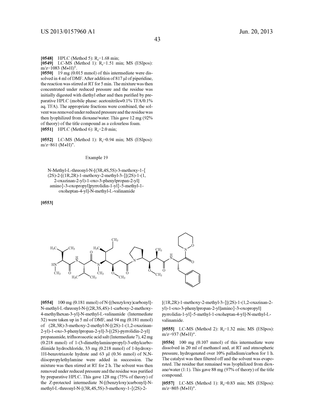 NOVEL AURISTATIN DERIVATIVES AND USE THEREOF - diagram, schematic, and image 44