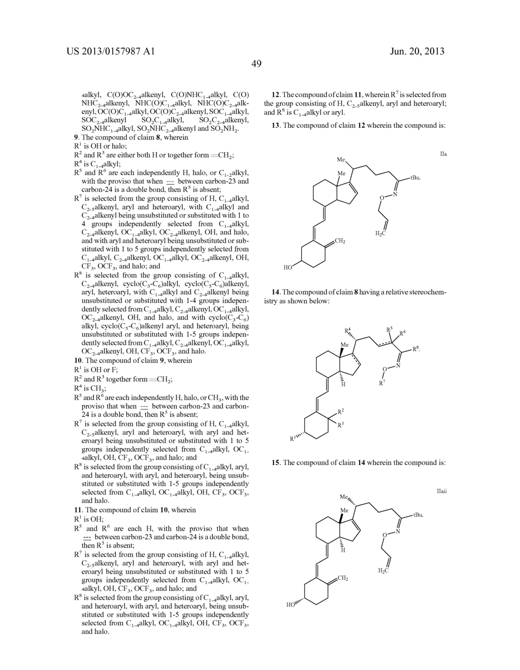 1-DEOXY ANALOGS OF 1,25-DIHYDROXYVITAMIN D3 COMPOUNDS - diagram, schematic, and image 68